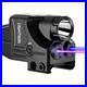 Rechargeable Purple Blue Laser Sight Strobe Mode