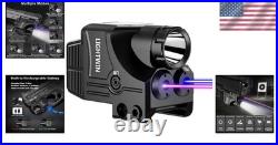 Rechargeable Purple Blue Laser Sight Strobe Mode