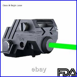 Rechargeable Ultra Compact GREEN Laser for pistol FN 9C Sig Mosquito SW. 40 Sdv90