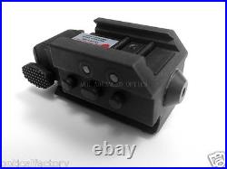 Red Dot Laser Gun Sight For Springfield XD XDm Pistol Tactical Weaver 7/8 Rail