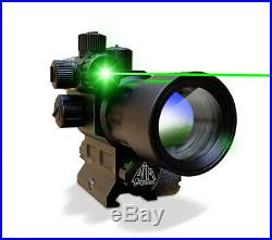 Red Dot Scope with Green Laser Sight Aimpro ALFA Rifle scope Gun Laser