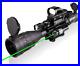 Rifle Gun Scope Sight Combo Optics Green Laser Reflex Holographic Flashlight NEW