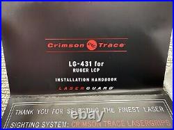 Ruger LCP. 380 Crimson Trace LC-431 Red Laser LC431 Laser Sight