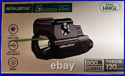 SIRIUSTAC SHOOTERS GATE Rail Mounted STROBE Green Laser Sight HMGL