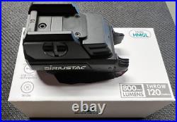 SIRIUSTAC SHOOTERS GATE Rail Mounted STROBE Green Laser Sight HMGL