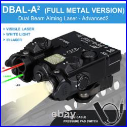 SOTAC Metal DBAL-A2 PEQ-15A IR point Green Laser Sight Dual Beam Indicator New #