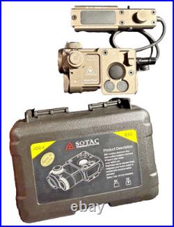 SOTAC PERST-4 Style Laser Module FDE with KV-D2 Remote Switch Case