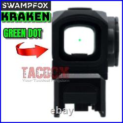 SWAMPFOX KRAKEN Closed Emitter GREEN DOT sight for RMR & MOS 1x16 COMPACT OPTIC
