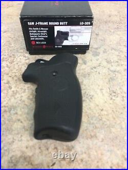 S&W Logo-Crimson Trace LG305 Rubber Laser Grip- from Smith & Wesson 642 J frame