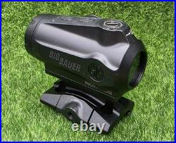 Sig Sauer #SOR5102 ROMEO5 GEN II 1x20mm, 2 MOA Green Dot Sight, Black