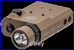 Sighmark LoPro Combo Flashlight VIS/IR and Green Laser Dark Earth