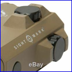 SightMark LoPro Mini Laser Sight Green Laser Picatinny Flat Dark Earth SM25016DE