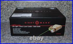 Sight Mark SM25013DE LED Light / Green Laser Combo Dark Earth