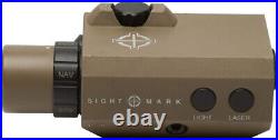 Sightmark LoPro Combo Flashlight & Green Laser Sight, Dark Earth