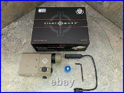 Sightmark LoPro Combo Flashlight (Visible & IR) & Green Laser Sight SM25013DE