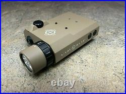 Sightmark LoPro Combo Flashlight (Visible & IR) & Green Laser Sight SM25013DE