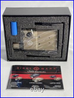 Sightmark LoPro Combo light & Green Laser Sight Dark Earth NEW In-Box