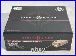 Sightmark LoPro Combo light & Green Laser Sight Dark Earth NEW In-Box