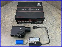 Sightmark LoPro Mini Combo Flashlight & Green Laser Sight SM25012 Black