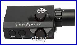Sightmark LoPro Mini Combo Flashlight & Green Laser Sight SM25013 Black