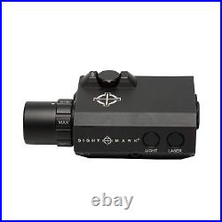 Sightmark LoPro Mini Flashlight and Green Laser Sight Black