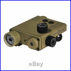 Sightmark SM25004DE Lo-Pro Green Laser Sight 220 Lumen LED Light Combo FDE