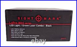 Sightmark SM25012 LoPro Mini Combo Flashlight & Green Laser Sight 300 Lumens