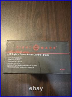 Sightmark SM25012 LoPro Mini Combo Flashlight and Green Laser