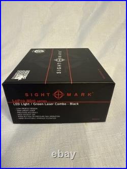 Sightmark SM25012 LoPro Mini Combo LED Flashlight and Green Laser! New