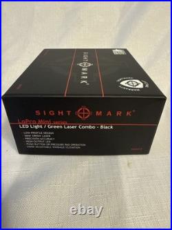 Sightmark SM25012 LoPro Mini Combo LED Flashlight and Green Laser! New