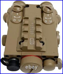 Sniper FL3000 Green/IR Laser Sight Combo for Night Vision (Tan)