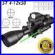 Sniper ST4-12×50 Combo Scope includes Green Laser and Holographic Dot Sight