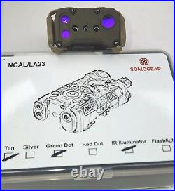 SomoGear NGAL -Potted GREEN & IR Laser + Illuminator Metal Housing Newest Model
