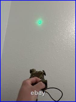 SomoGear PEQ 15 2023 Green VIS/IR Laser/IR Illuminator TAN/FDE Potted FP