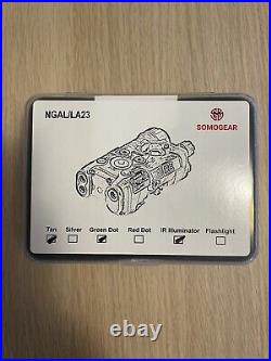 Somogear NGAL/LA23 Potted, Green Vis/IR Laser/illuminator/Modbutton/ New Model