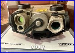 Steiner DBAL-A3 Desert Sand Dual Beam Rifle Laser Sight with Pressure Pad Case