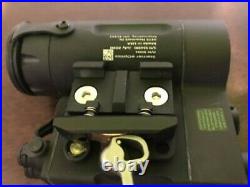 Steiner DBAL-D2 Green/IR Laser Sight with IR Illuminator, Black 9001, Mint Cond