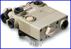 Steiner DBAL-I2 Dual-Beam Red Visible/IR Aiming Laser Sight Desert Sand 9005