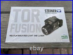 Steiner TOR Fusion Laser Pistol Sight with White Light and Green Laser #7001