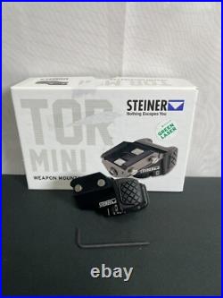 Steiner Tor Mini Black Adjustable Laser Power Green Beam Laser Sight