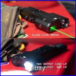 Stingray 1200 Lumens Picatinny Weapon Light/Green Laser Sight Combo