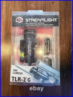 Streamlght Tlr-2 G Rail Mnt 300 Lumens With Green Laser