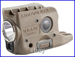 Streamlight TLR-6 HL Weapon Light with Green Laser for Glock 42/43/48 FDE