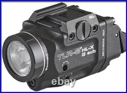 Streamlight TLR-8XG 500-Lumen Tactical Light with Integrated GREEN Aiming Laser