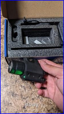 Sun optics USA 750 LUMEN LAMP WITH 5MW GREEN LASER/4 POSITION SWITCH