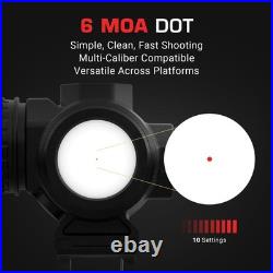 Swampfox Raider Prism Scope, 1x20mm Prismatic Sight