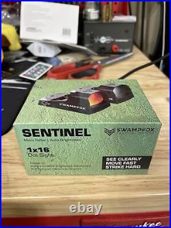 Swampfox Sentinel Micro Red Dot Sight Black (SNL00116GD)