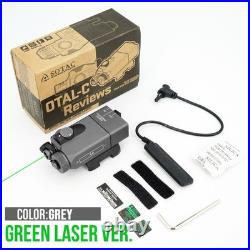 THE Best OTAL-C IR Green Laser Offset Aiming IR Military with Quick Release Mount