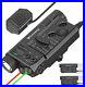 TOUGHSOUL Mlok and Picatinny Mounted Tactical Flashlight Green Laser Red Laser
