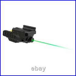 TRUGLO Sight Line Laser Sight F/Pistol Rail Compact Design Green Laser Polymer